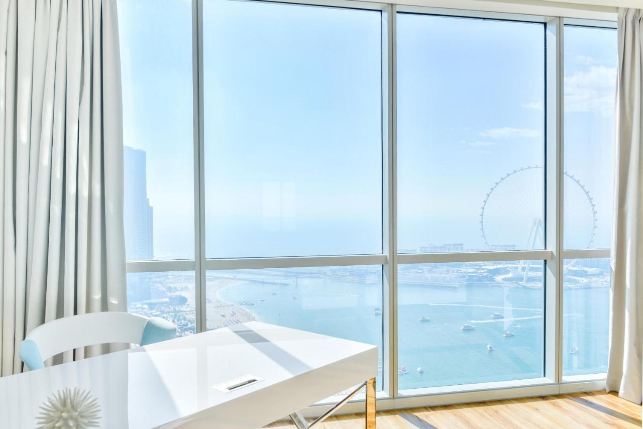 Luxury Jbr I Al Fattan Full Sea View I Free 5 Star Beach Resorts Access Dubai Eksteriør bilde