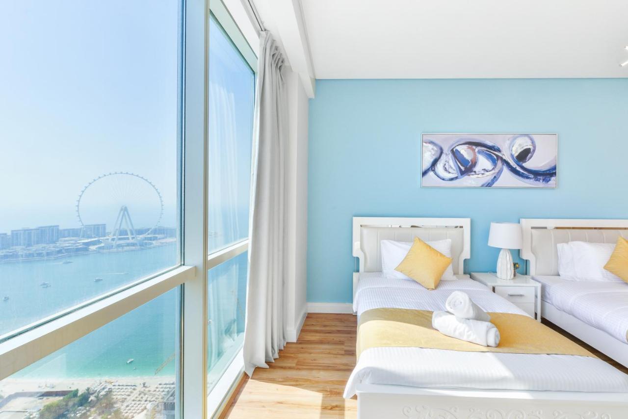 Luxury Jbr I Al Fattan Full Sea View I Free 5 Star Beach Resorts Access Dubai Eksteriør bilde