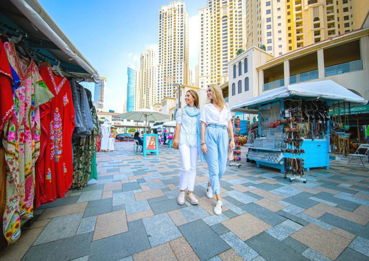 Luxury Jbr I Al Fattan Full Sea View I Free 5 Star Beach Resorts Access Dubai Eksteriør bilde